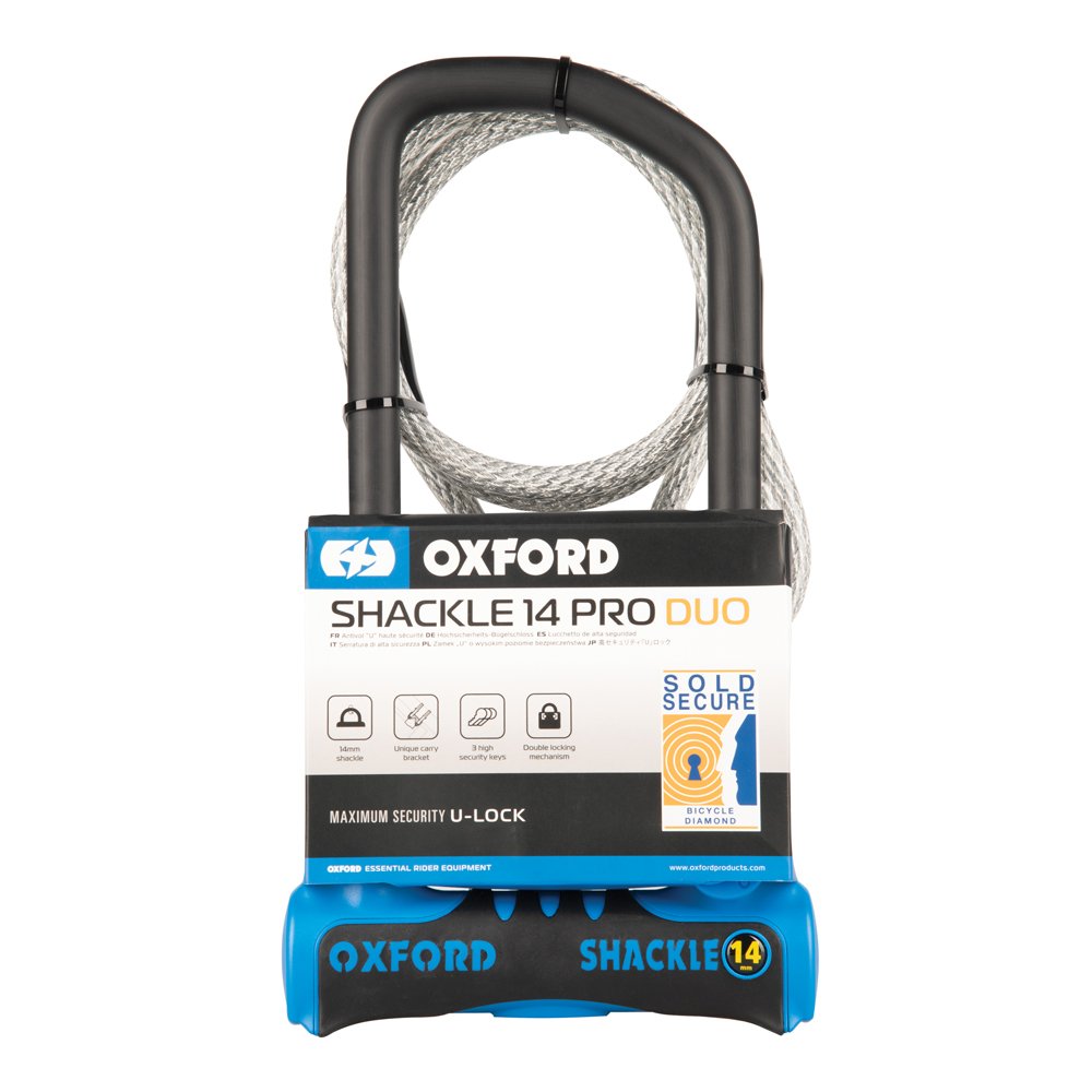 Oxford Shackle U-Lock 14 Pro Duo