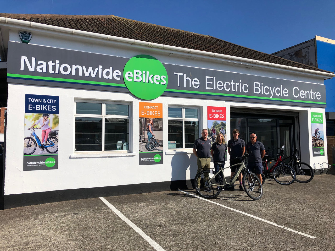 Nationwide e-bikes front